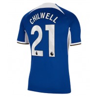 Chelsea Ben Chilwell #21 Hjemmebanetrøje 2023-24 Kortærmet
